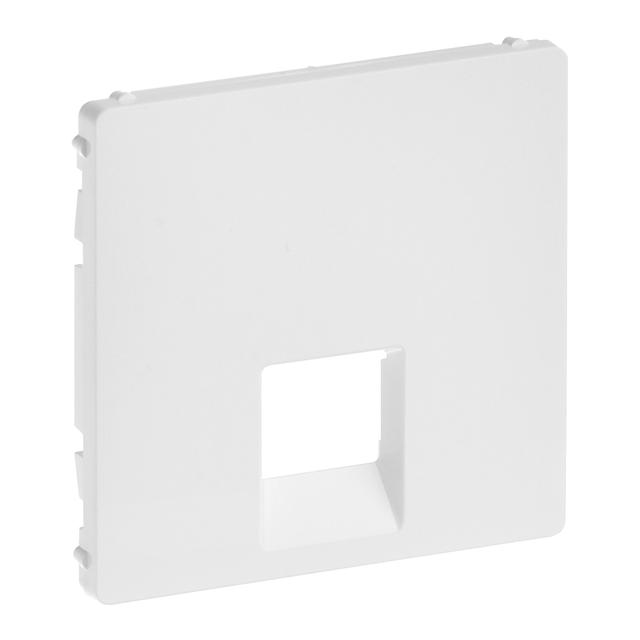 VALENA LIFE PLAKIETKA GNIAZDA 1 x RJ 45 kat. 6A UTP BIAŁA, Legrand