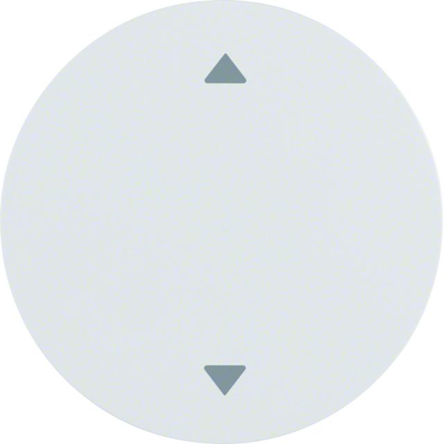 BERKER R.1/R.3 Klawisz nadrukowany symbol strzałki biały 16202049 HAGER