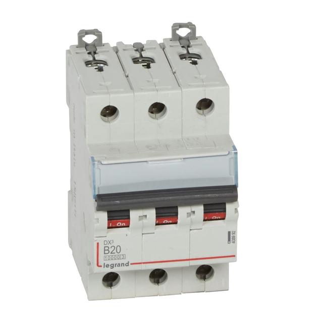 Wyłącznik Nadprądowy S 313 3P B20A 10000A DX3 408992 LEGRAND