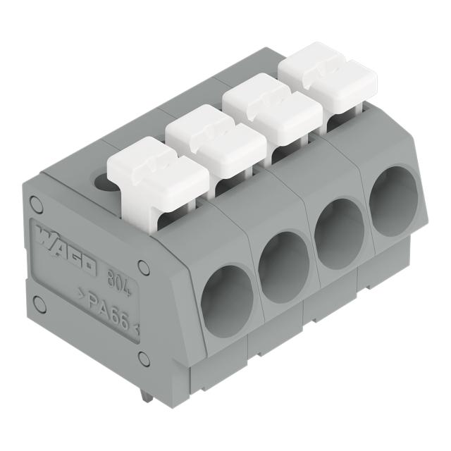 listwa zaciskowa do pł. drukowanych 2-bieg. szara raster 5 mm /105szt./ WAGO
