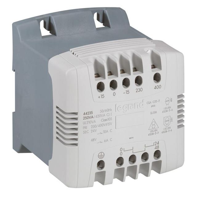 Transformator Sterowniczy Separacyjny 400Va 230-400/115-230V 044266 LEGRAND