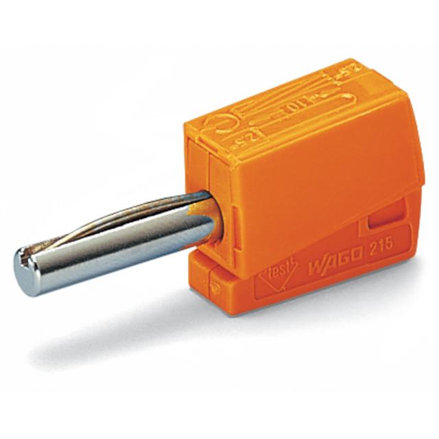 wtyk bananowy pomarańczowy