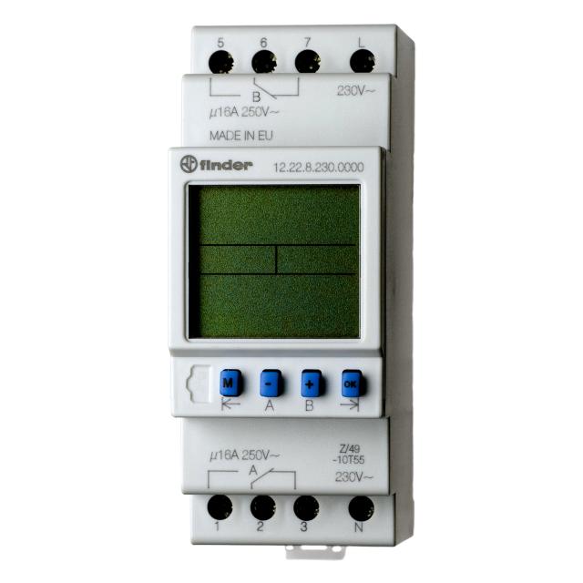 Zegar sterujący 1 P; 16A; 230V AC, 12.22.8.230.0000