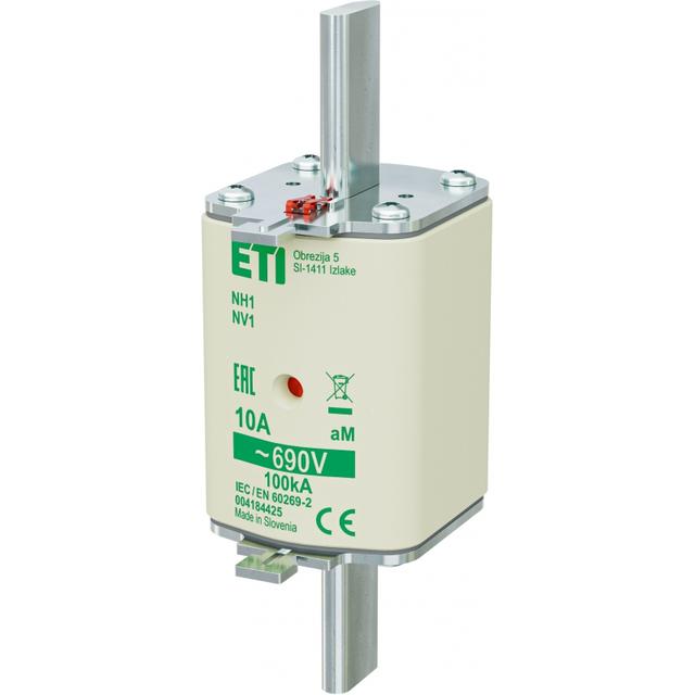 Wkładka topikowa NH silnikowa KOMBI NH1 aM 10A 690V 004184425 ETI