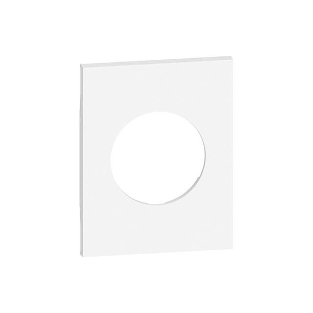 LIVING NOW - PLAKIETKA GNIAZDA 2P+Z SCHUKO - 3 MODUŁY - BIEL, Bticino