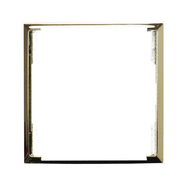 ARIA Ramka ozdobna do gniazd podwójnych do ramek - kolor złoto błysk