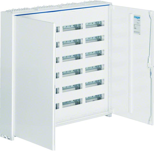 Rozdzielnica kompletna FW univers 288 modułów IP44 II kl. 950x1050x160mm FWB64S HAGER