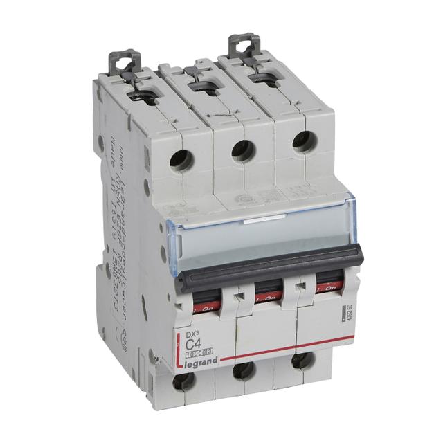 WYŁĄCZNIK NADPRĄDOWY S 313 3P C 4A 10000A SERII DX3, Legrand