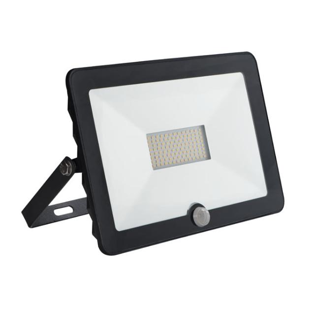 GRUN N LED-50-B-SE Naświetlacz LED z czujnikiem ruchu
