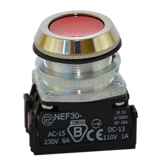 Przycisk NEF30-K2Y czerwony