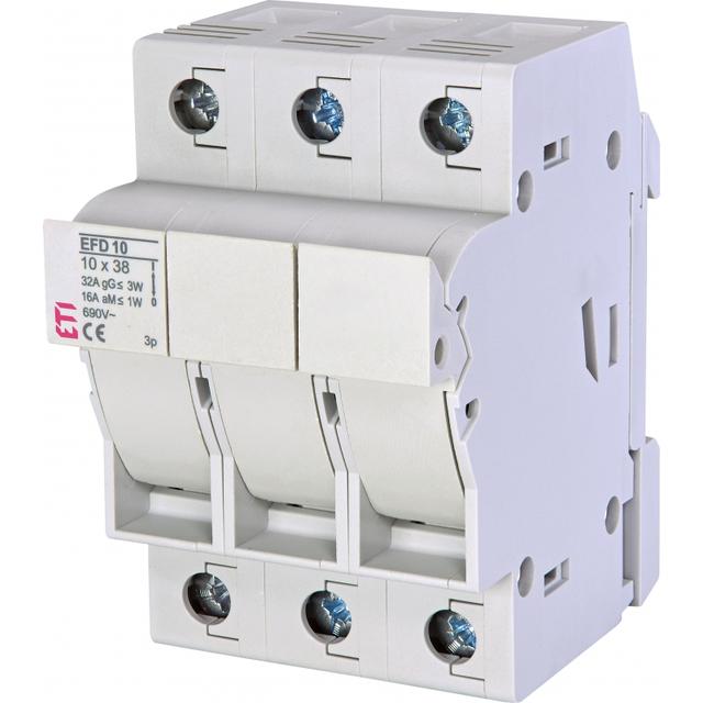 EFD 10-A 3p - Rozłącznik bezpiecznikowy z adapterem