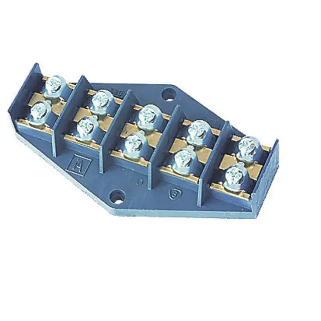 ZPT5-16.0 ,  Płytka odgałęźna serii ZPT, 16,0mm2, 5 torów, czarny