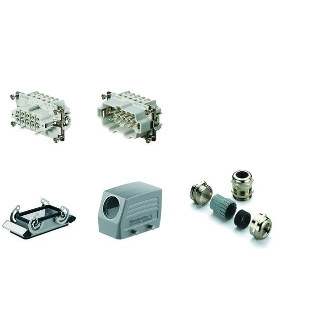 HDC-KIT-HE 10.110 Złącze prostokątne, zestaw (złącze przemysłowe), nr katalogowy 1712510000