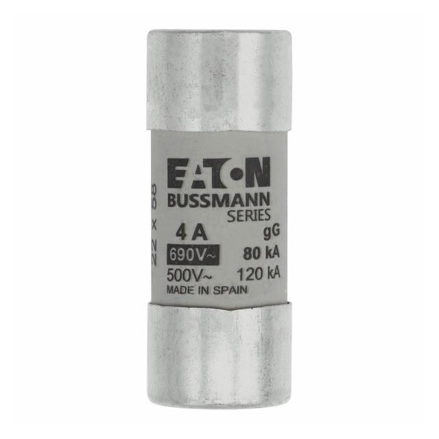 CYLINDRICAL FUSE 22 x 58 4A GG 690V AC Wkładka cylindryczna 22 x 58mm 4A GG 690V AC C22G4 EATON