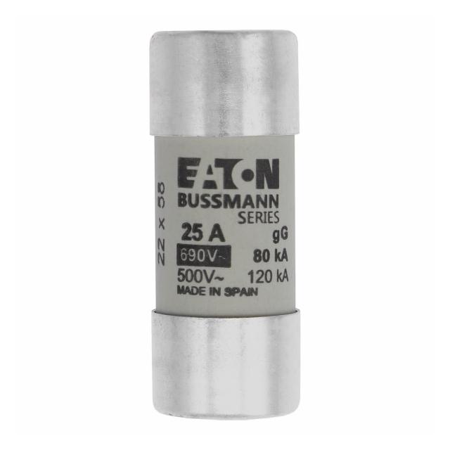 CYLINDRICAL FUSE 22 x 58 25A GG 690V AC Wkładka cylindryczna 22 x 58mm 25A GG 690V AC C22G25 EATON