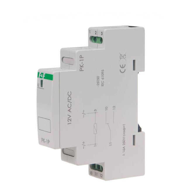 Przekaźnik elektromagnetyczny PK-1P 12 V PK-1P-12V F&F