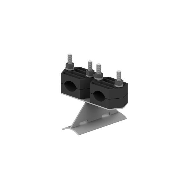 Uchwyt kabla podwójny na słup EPV - UKB /OG/