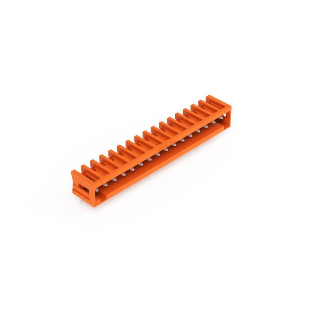 MCS-MINI Classic wtyk 16-bieg. pomarańczowy raster 3,81 mm /50szt./ WAGO