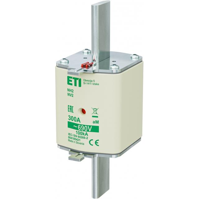 Wkładka topikowa NH silnikowa KOMBI NH2 aM 300A 690V 004185421 ETI