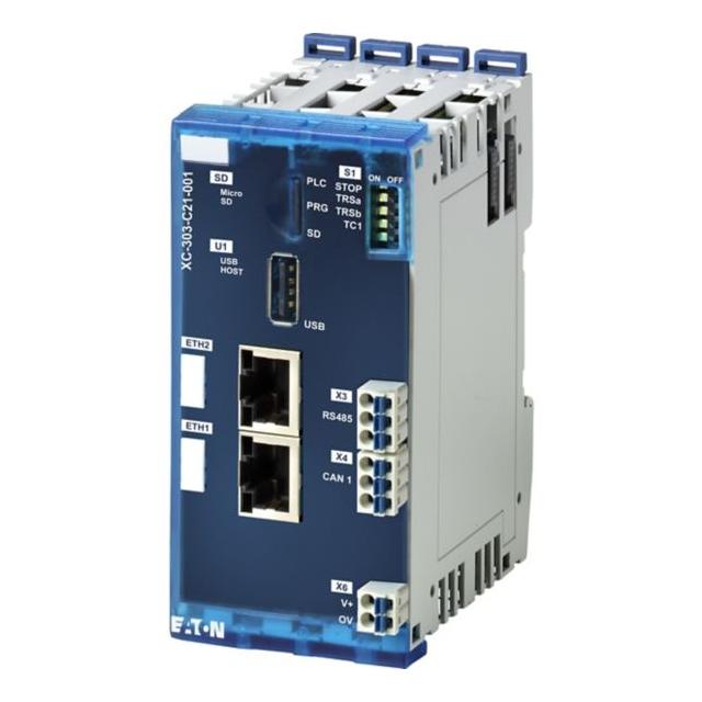 XC-303-C21-001 PLC XC300: CAN1 RS485 ETH1 ETH2 191081 EATON