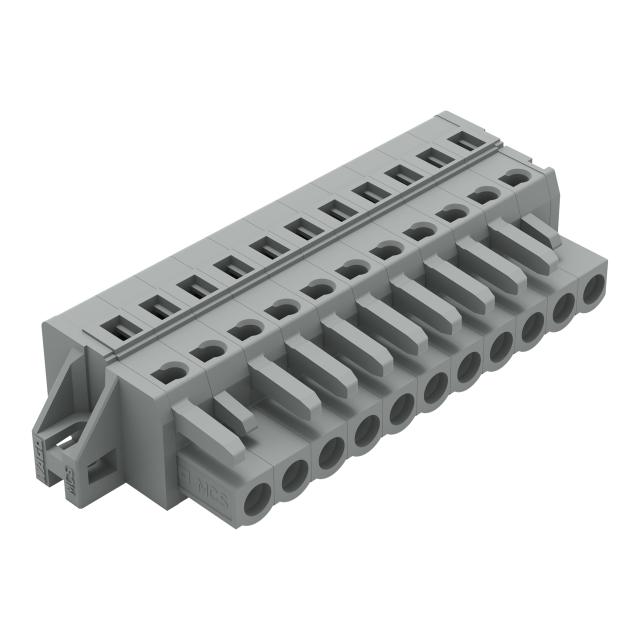 Gniazdo MCS‑MIDI Classic 11‑biegunowe szare raster 5mm 231‑111/031‑000 /25szt./ WAGO