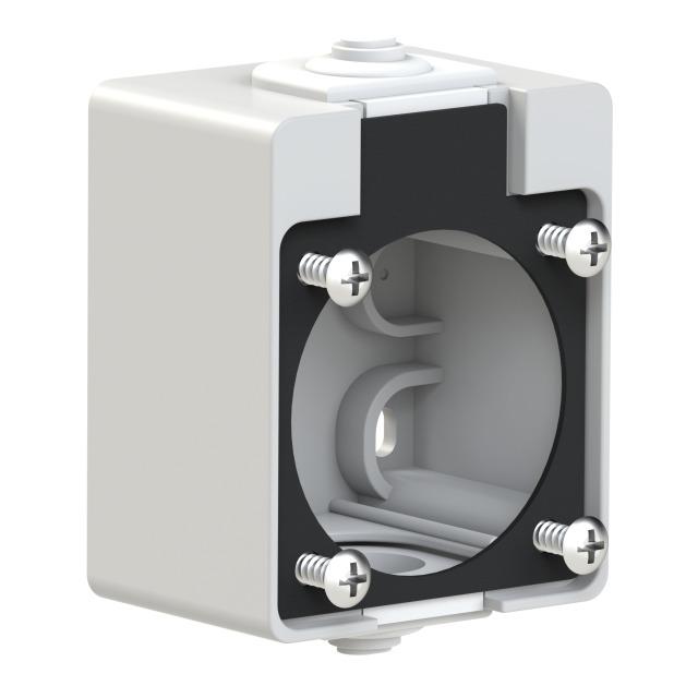 PUSZKA DO GNIAZDO 1040-0 i 1050-0  Szara  IP54