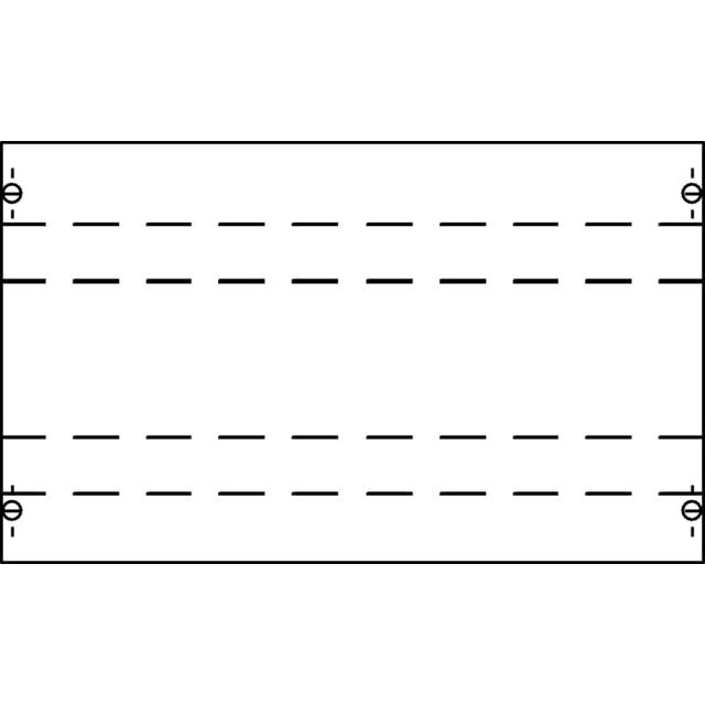 MBK207K Zestaw moduł pod Zaciski na szynę DIN (do samodzielnego montażu)