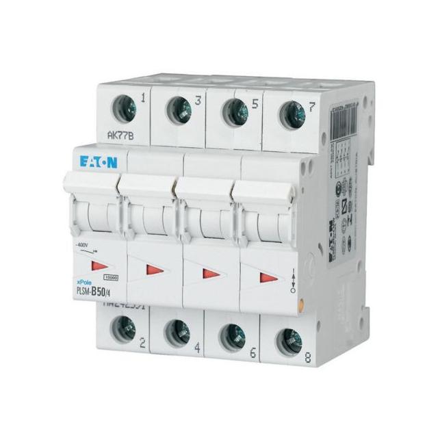 PLSM-C50/4-MW Wyłącznik nadprądowy 10kA C50A 4P 242617 EATON