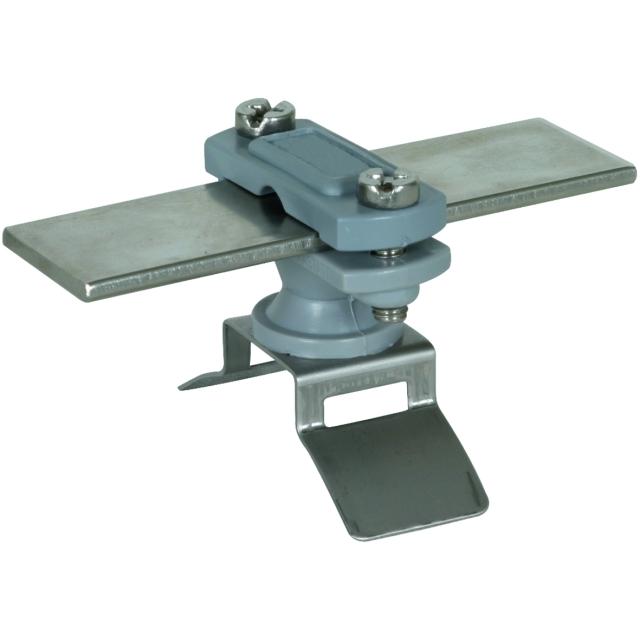 Wspornik do drutu 6-11 mm lub płask. 30 mm, do rury spustowej, stal nierdzewna NIRO