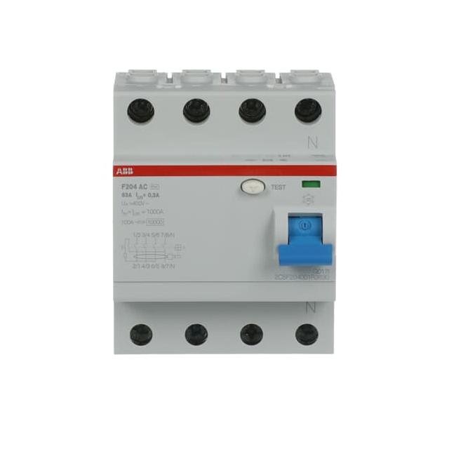 F204 AC-63/0,3 wyłącznik różnicowo-prądowy STANDARD