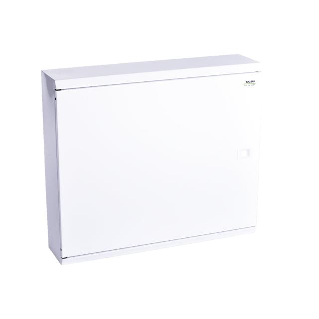 EMFS5 165W Obudowa metal. natynkowa 5 rzędów (33 mod.) 165 modułów metalowe drzwi białe z zacis 109826 NOARK