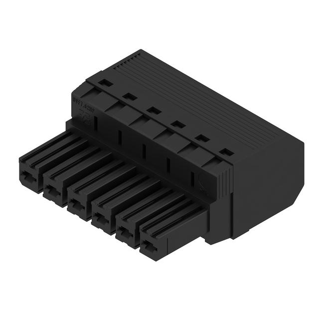BVF 7.62HP/06/180 SN BK BX Złącze kablowe do płytek drukowanych /30szt./ WEIDMULLER