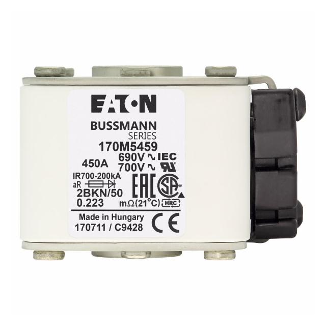 FUSE 450A 690V 2BKN/50 AR UC Wkładka szybka 450A AC 690V rozmiar 2 aR IEC UL 170M5459 EATON