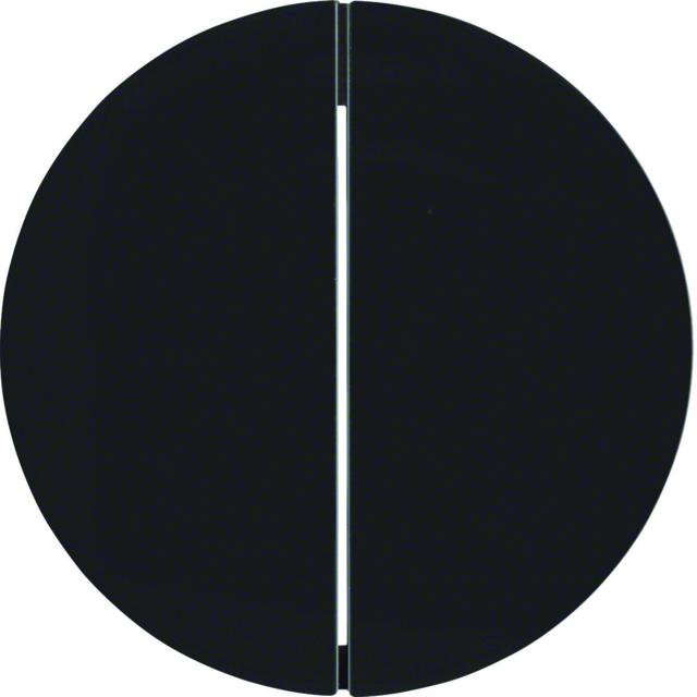 BERKER R.X/1930/Glas KNX RF quicklink Przycisk poczwórny czarny 85648131 HAGER