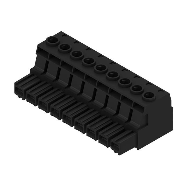 BUZ 10.16HP/09/180 AG BK BX Złącze kablowe do płytek drukowanych /12szt./ WEIDMULLER