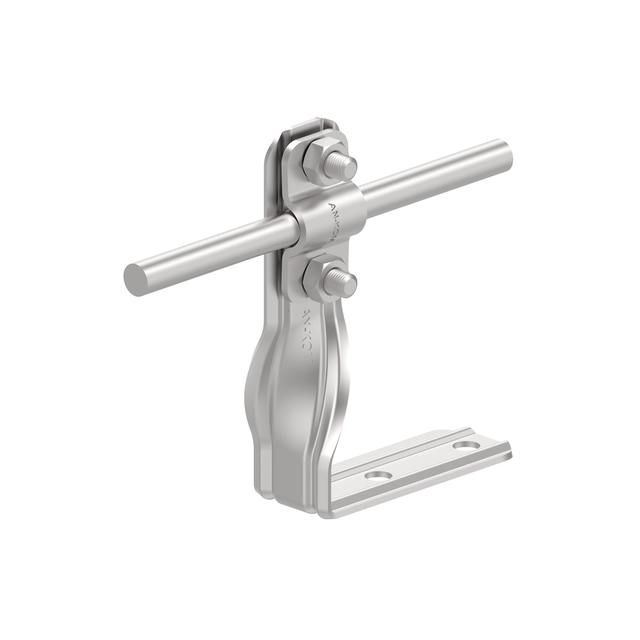 AN-08R/OH/-N Uchwyt kątowy skręcony H=10cm Z-śruba /OH/