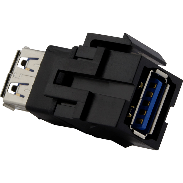 Merten, mechanizm gniazda multimedialnego, złącze USB 3.0 keystone