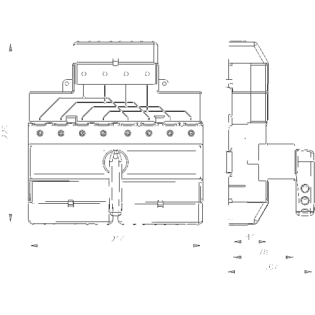 PRZEŁĄ.ŻRÓDŁA.ZASI.4 BIEGUNOWY 160A     DO POKRĘTŁA ZEWNĘTRZNEGO