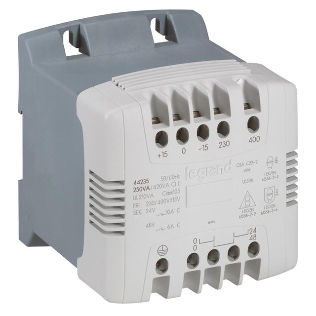 Transformator 230/400-12/24 V 63 Va 044222 LEGRAND