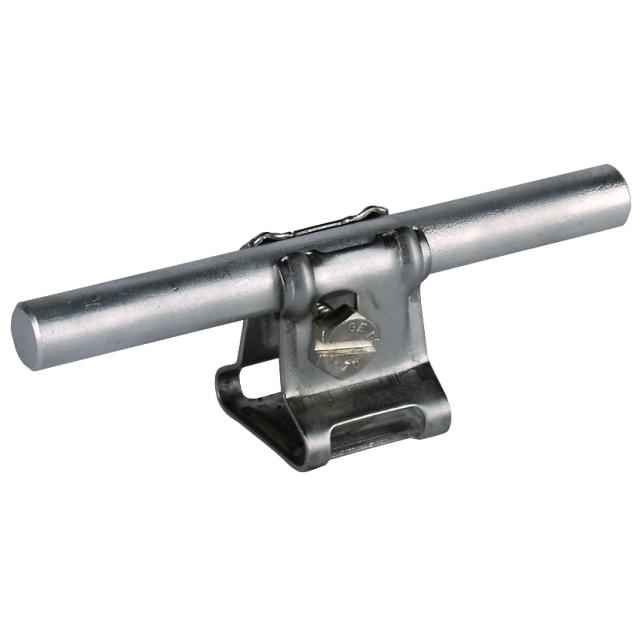 Wspornik do drutu 6-10 mm, wys. 22 mm, stal nierdzewna NIRO