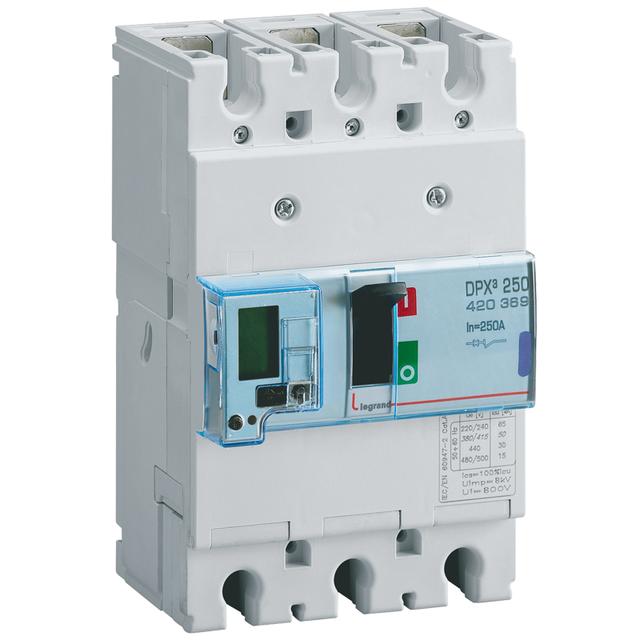 Wyłącznik DPX3 250 El Sg 3P 250A 50Ka 420549 LEGRAND
