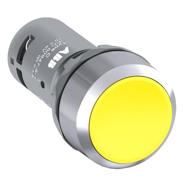 Przycisk monostabilny wklęsły 1NC żółty CP1-30Y-01