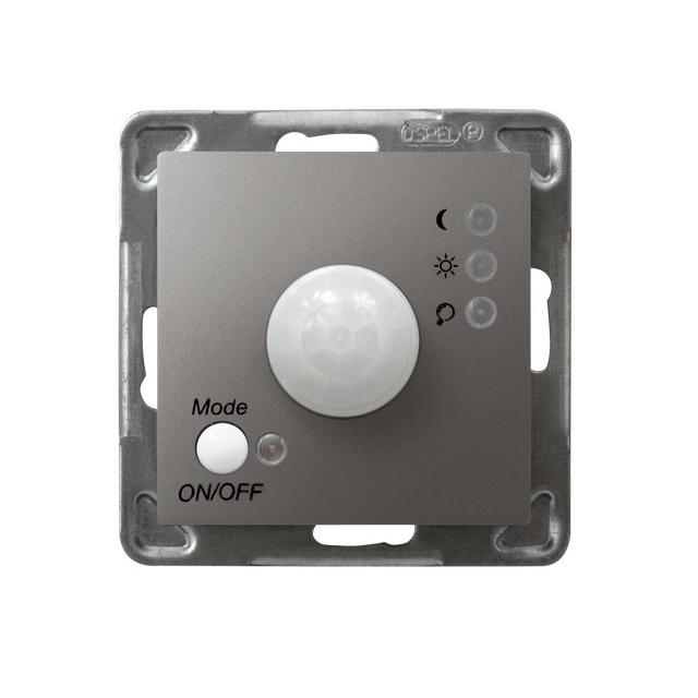 IMPRESJA Elektroniczny czujnik ruchu - kolor tytan