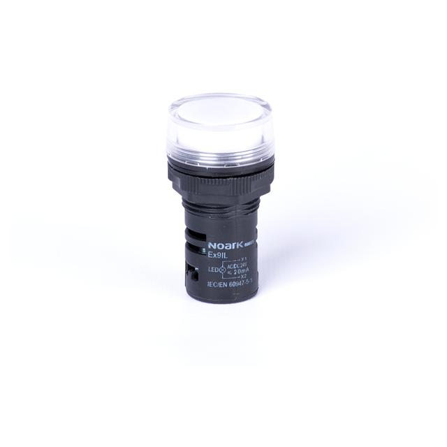 Ex9IL 1R w 24V AC/DC Pulpitowa lampka sygnalizacyjna kształt trapezoidalny biała 24V AC/DC