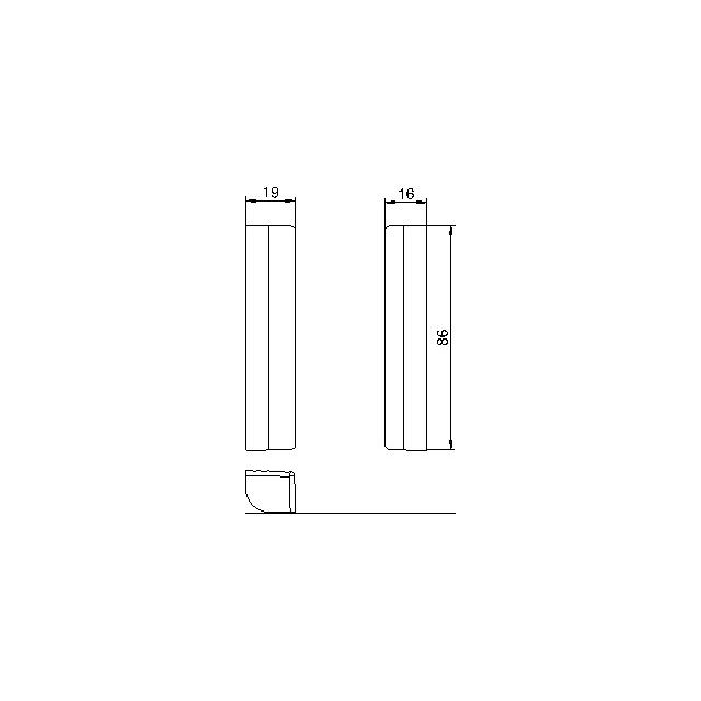 T8NL/EB2, ZAŚLEPKA NAROŻNA