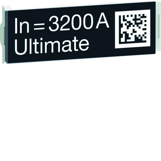 ACB HW4 Wtyczka z oznaczeniem znamionowym wyłącznika 3200A Ultimate