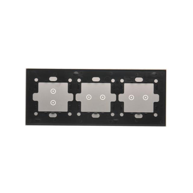 Simon 54 Touch Panel dotykowy S54 Touch 3 moduły 2 pola dotykowe poziome+2 pole dotykowe poziome+2 p