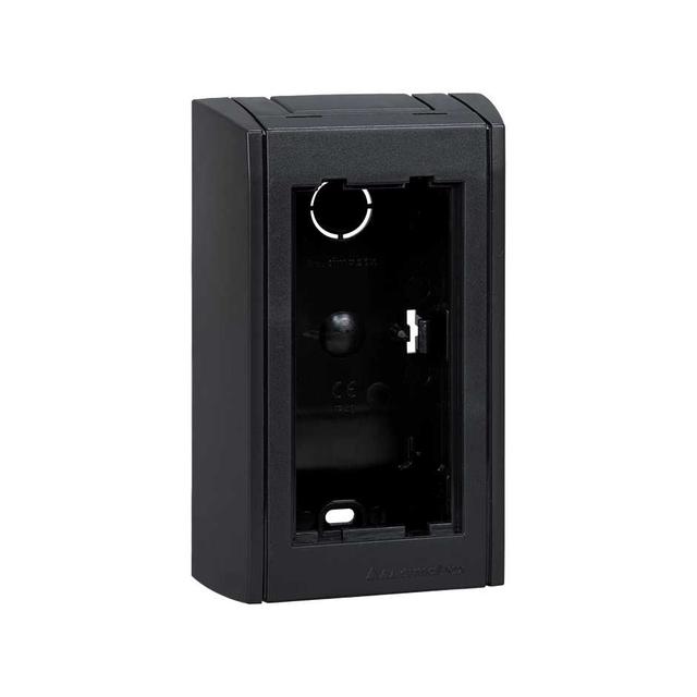 Simon Connect Obudowa natynkowa 1-modułowa z pokrywami bocznymi 2x K45 szary grafit SBC100/14 KONTAKT
