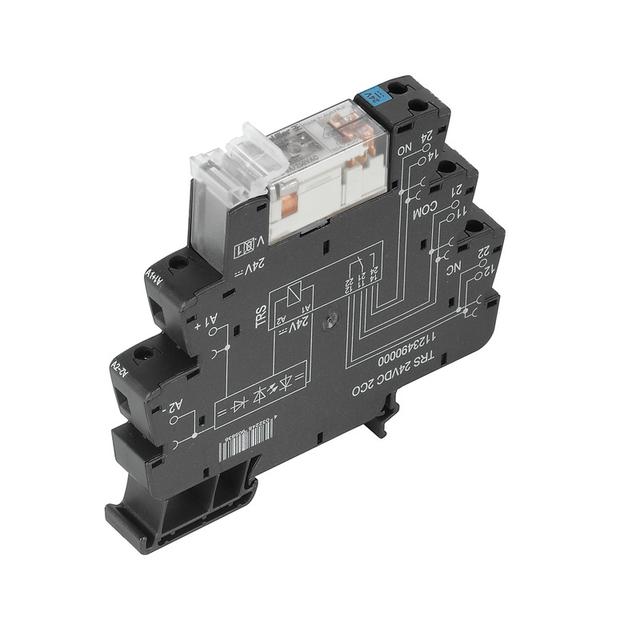TRS 24VDC 2CO AU Przekaźnik przełączający, nr katalogowy 1123730000