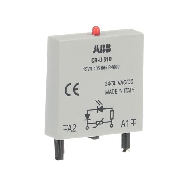 MODUŁ CR-U 61D WARYSTOR I LED CZERW, 24-60V AC/DC 1SVR405665R4000 ABB